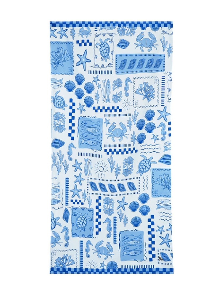 Dock & Bay Grecian Shores Quick Dry Beach Towel - Image 5 of 6