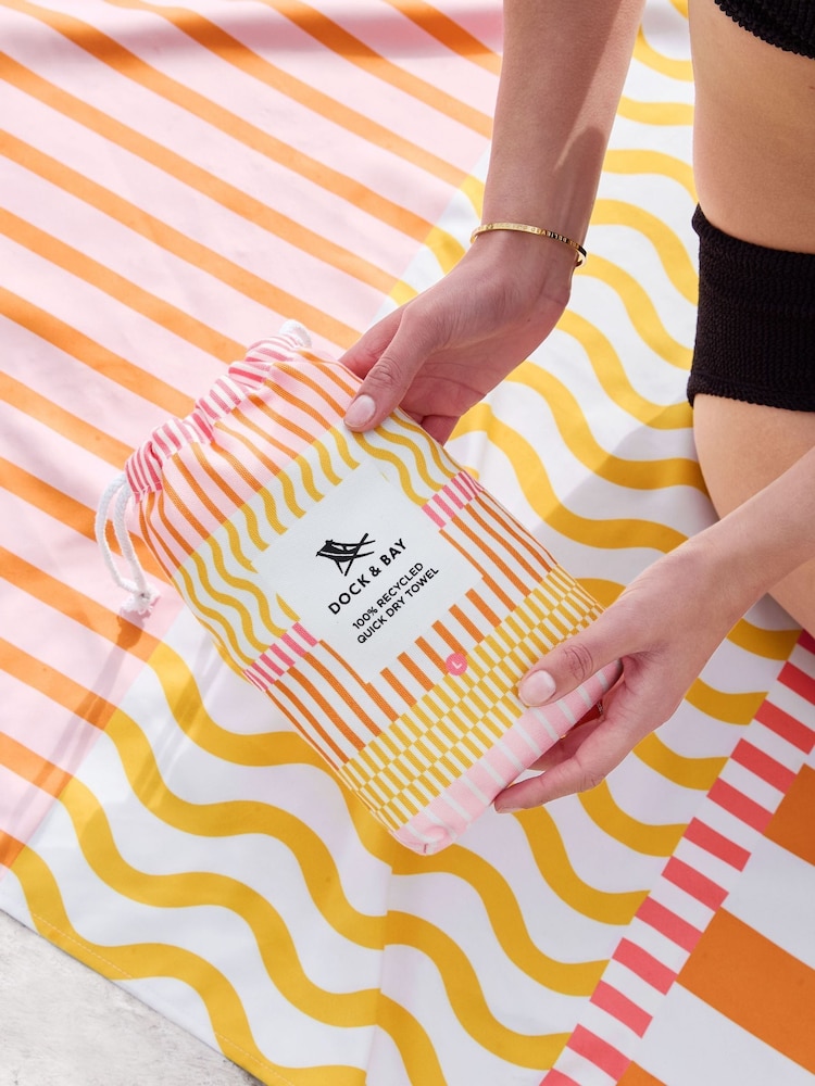 Dock & Bay Lemonade Waves Quick Dry Towel - Image 1 of 6