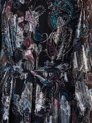 Another Sunday Black Ruffle Detail Tiered Dress With Long Sleeve - Image 5 of 5