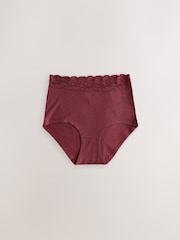 Printed Spot Full Brief Cotton and Lace Knickers 7 Pack - Image 10 of 10