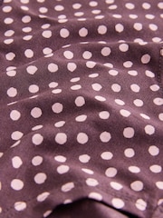 Printed Spot Full Brief Cotton and Lace Knickers 7 Pack - Image 13 of 13