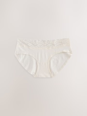 Navy Short Lace Knickers 4 Pack - Image 6 of 7
