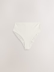 Navy Paisley High Rise High Leg Lace Knickers 4 Pack - Image 3 of 7