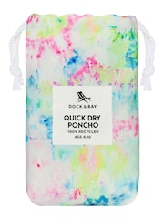 Dock & Bay Bubble Dreams Kids Quick Dry Beach Poncho - Image 6 of 6
