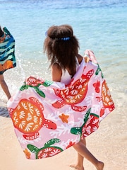 Dock & Bay Turtley Tropical Kids Quick Dry Beach Pool Towel - Image 3 of 6
