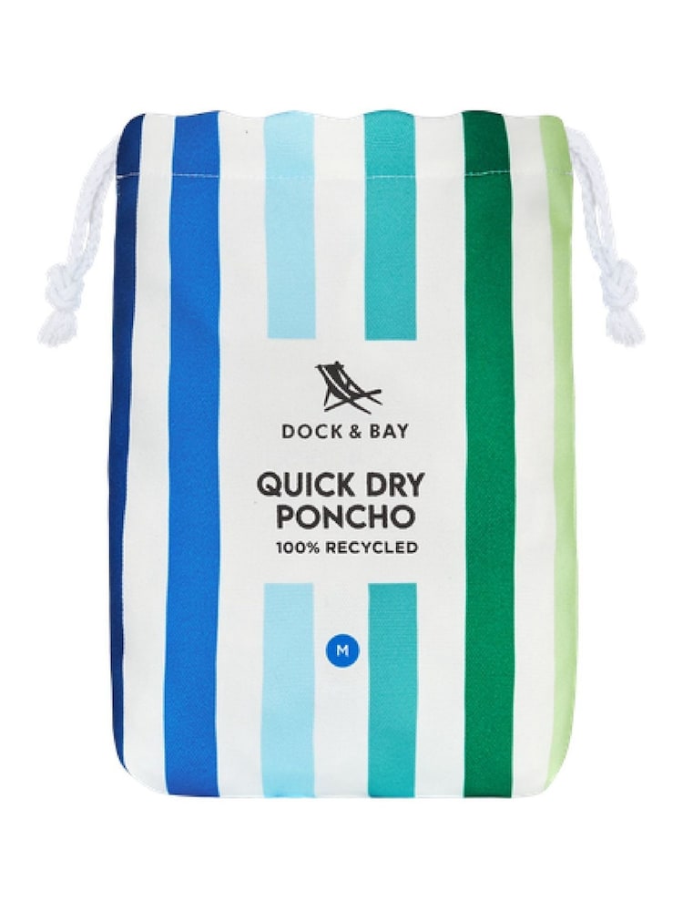 Dock & Bay Lazy River Adult Quick Dry Beach Poncho - Image 6 of 6