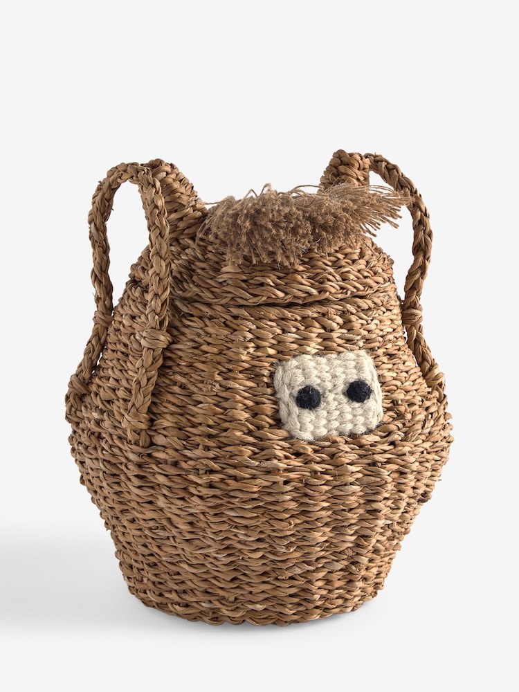 Neutral Hamish Small Storage Basket - Image 1 of 1 Neutral Hamish Small Storage Basket - Image 1 of 1