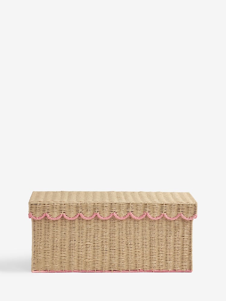 Set of 3 Scallop Trunk Storage Baskets - Image 5 of 5 Set of 3 Scallop Trunk Storage Baskets - Image 5 of 5