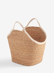 Neutral Seagrass Slim Storage Baskets - Image 3 of 3