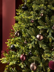 50 Pack Animal Burgundy Shatterproof Christmas Baubles - Image 2 of 5