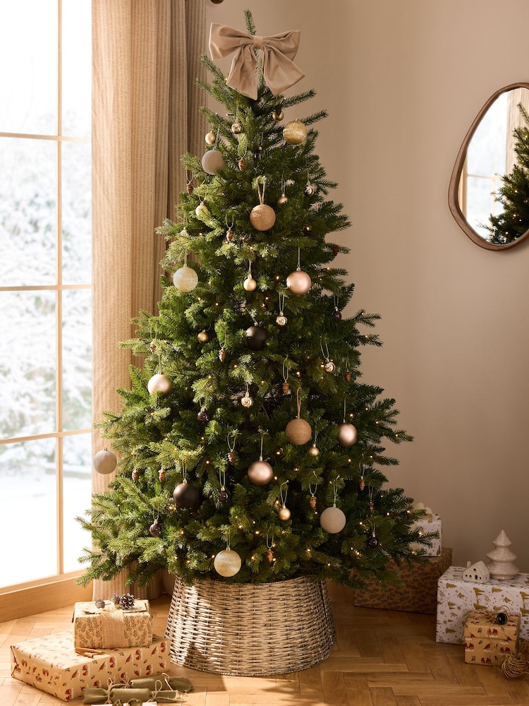 50 Pack Global Natural Shatterproof Christmas Baubles - Image 2 of 4