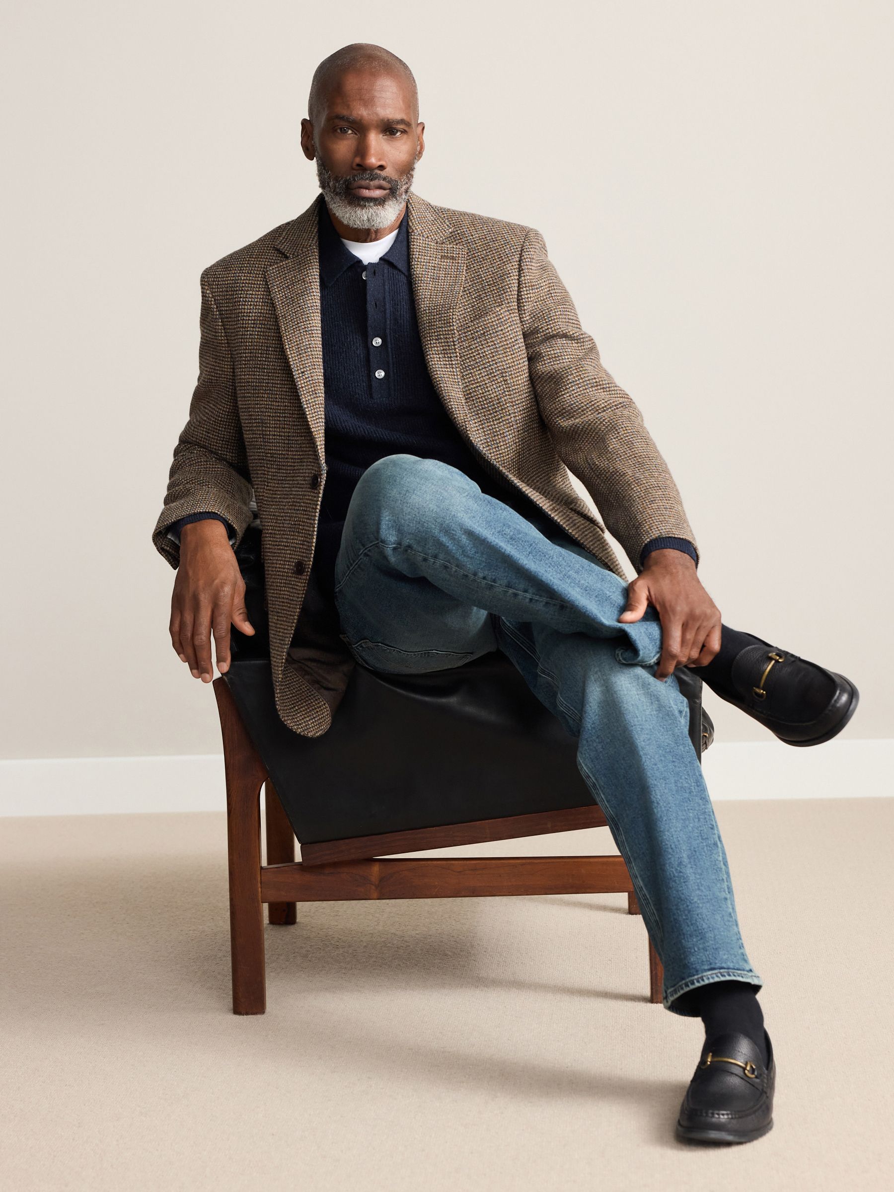 Buy Multi Regular Fit Signature Harris Tweed 100% British Wool