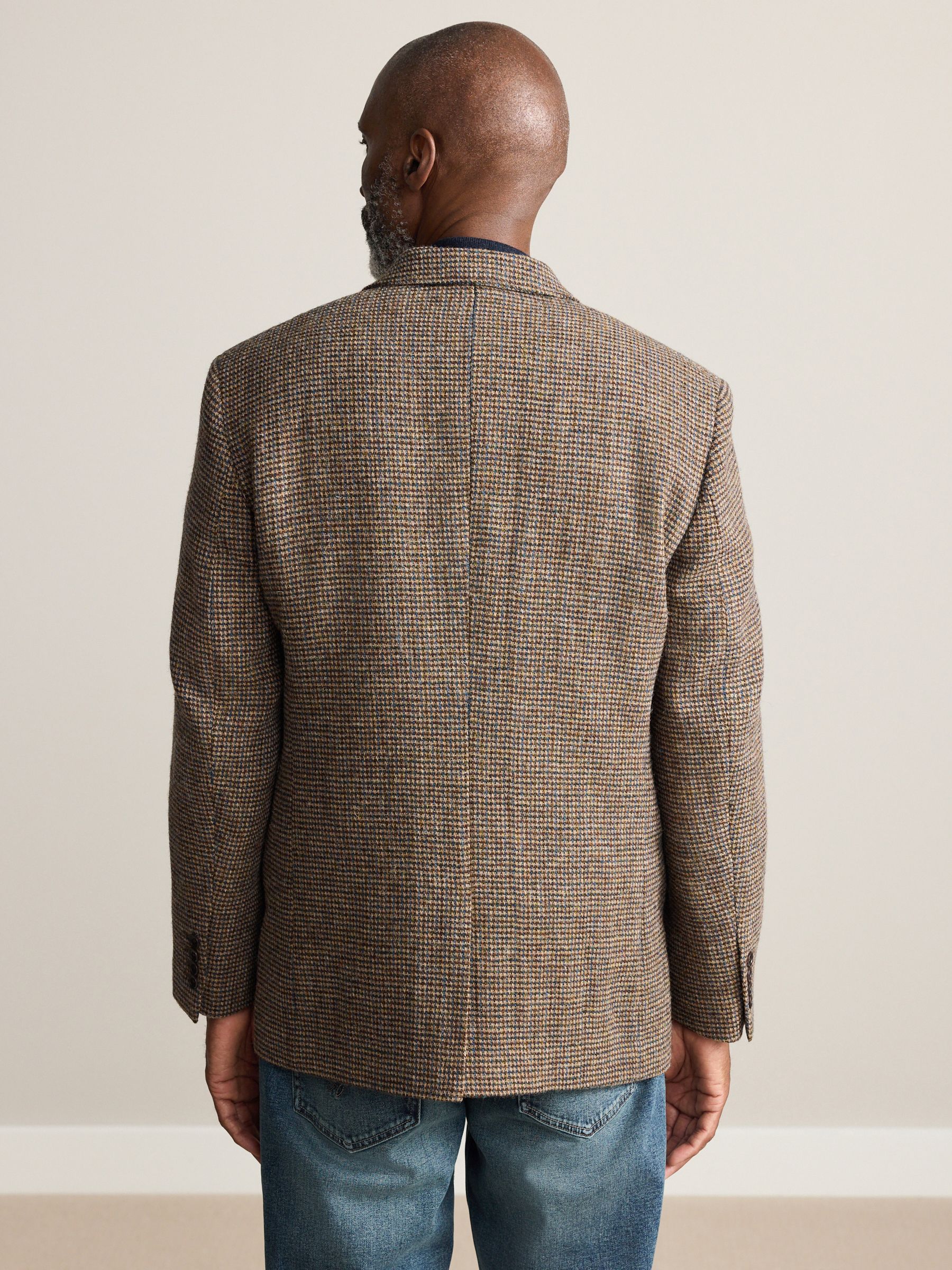 Buy Multi Regular Fit Signature Harris Tweed 100% British Wool