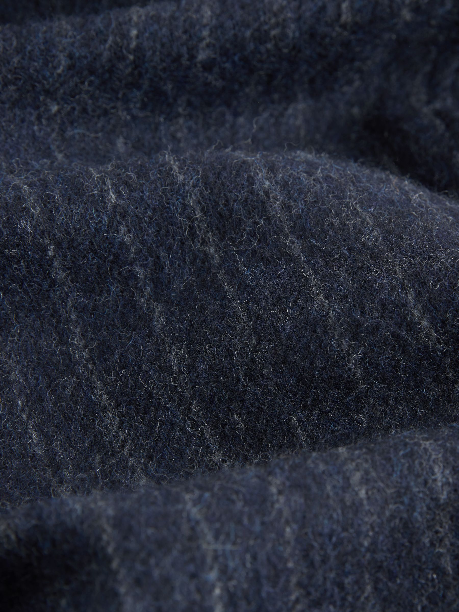 Buy Navy Blue Signature British Moons Merino Wool Stripe Chore