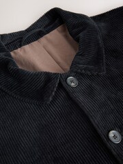 Black Smart Rich Cord Chore Jacket - Image 11 of 13
