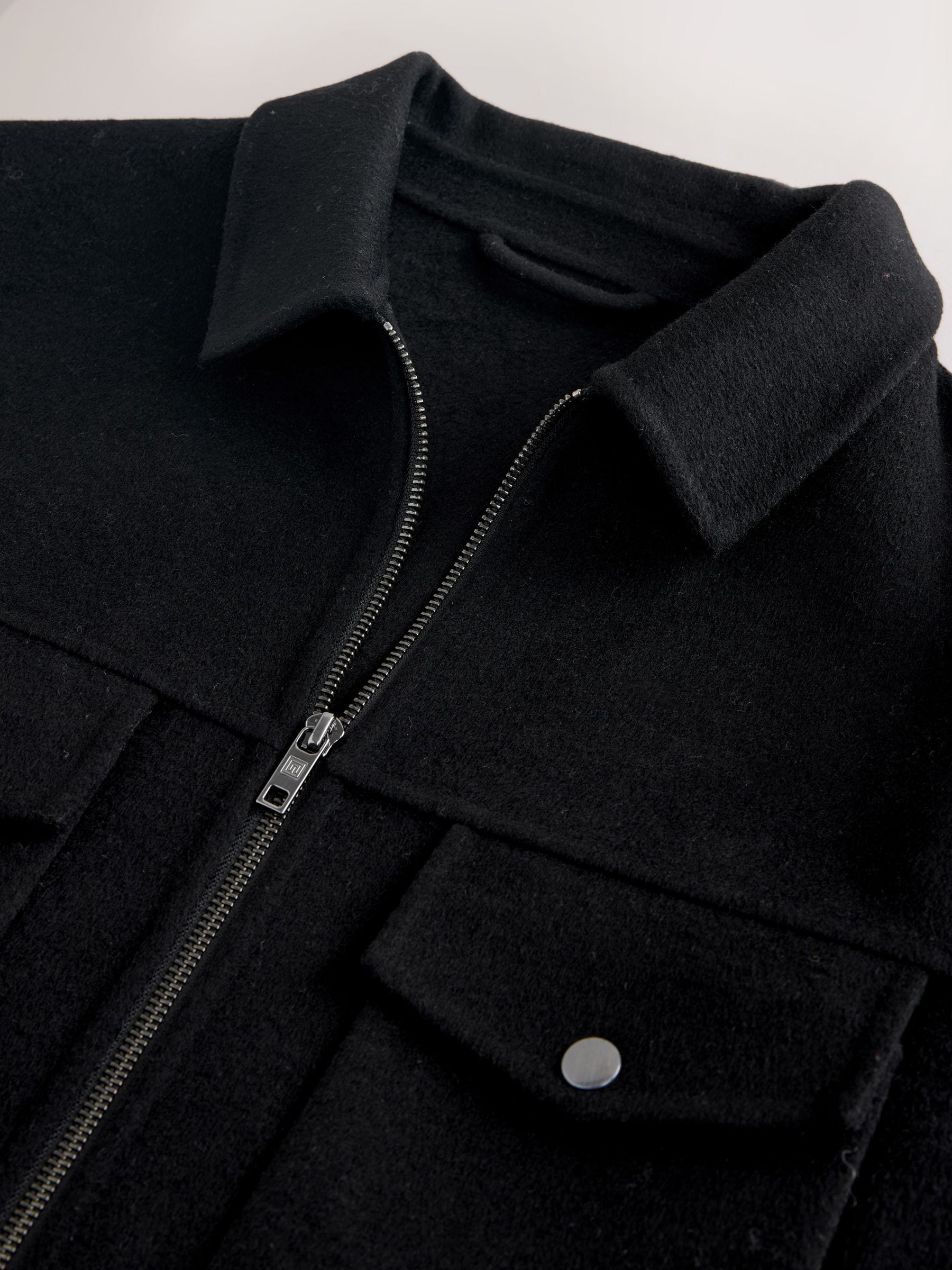 Buy Black N. Premium Wool Rich Soft Touch Jacket from Next USA