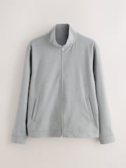 Gri deschis - Pulover cu guler înalt Jachetă elegantă din lână - Imaginea 6 din 9