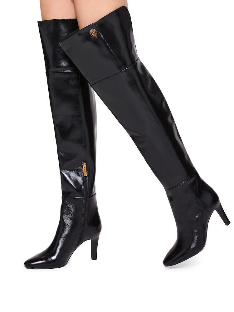 Kurt Geiger London Shoreditch 85 Otk Black Boots - Image 1 of 5