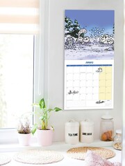Portico Designs Red 2025 Simon's Cat Square Calendar and Matching A5 W Set - Image 3 of 6