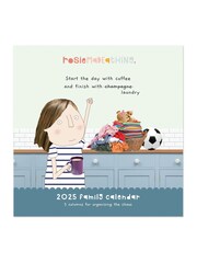 Portico Designs Cream 2025 Rosie Made a Thing Square Family Planner Wall Set - Image 2 of 6