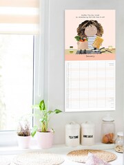 Portico Designs Cream 2025 Rosie Made a Thing Square Family Planner Wall Set - Image 3 of 6