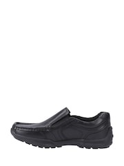 Hush Puppies Morgan Slip On School Black Shoes - Image 2 of 5