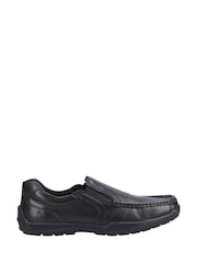 Hush Puppies Back To School Morgan Slip On Black Shoes - Image 1 of 4