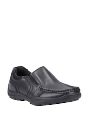 Hush Puppies Back To School Morgan Slip On Black Shoes - Image 2 of 4