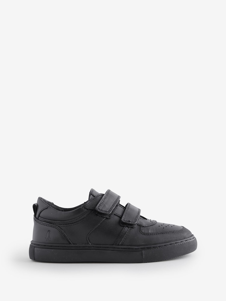 Hush Puppies Back To School Daxton Black Trainers - Image 1 of 1