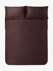 Jasper Conran London Chocolate 500 Thread Count SUPIMA® Square 100% Cotton Pillowcase - Image 2 of 4