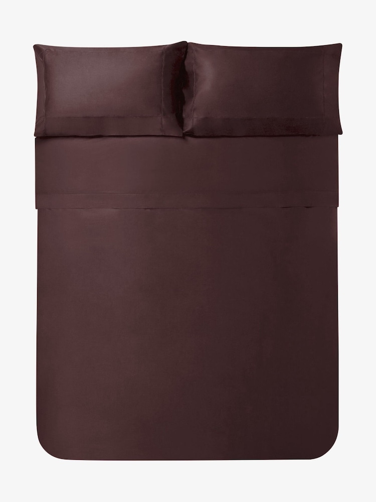 Jasper Conran London Chocolate 500 Thread Count SUPIMA® Square 100% Cotton Pillowcase - Image 2 of 4