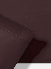 Jasper Conran London Chocolate 500 Thread Count SUPIMA® Square 100% Cotton Pillowcase - Image 4 of 4