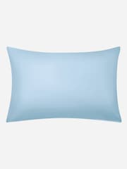 Jasper Conran London Pale Blue 300 Thread Count 100% Cotton Pillowcase - Image 3 of 4