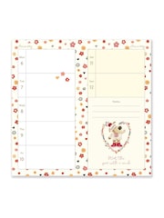 Portico Designs Cream 2025 Boofle A3 Family Organiser Wall Calendar Set - Image 5 of 5