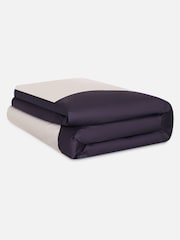 Jasper Conran London Blue 300 Thread Count Colourblock Duvet Cover - Image 5 of 5