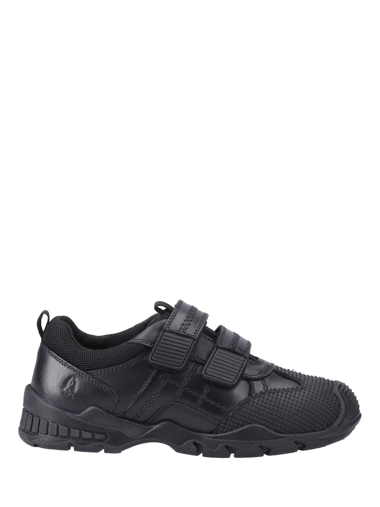 Hush Puppies Back To School Tristen Black Trainers - Image 1 of 5