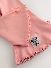 أبيض بيج فاتح - Disney Minnie Mouse and Daisy Duck Long Sleeve Top and Flare Set (3mths-7yrs) - صورة 5 من 5