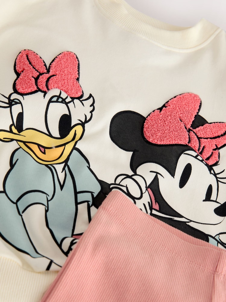 2Pcs Newborn Baby Girl Minnie Outfit Set – Long Sleeve Top & Pants, 100% Cotton 2 thumbnail image
