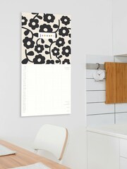 Caroline Gardner Red 2025 Hearts  Mixed Prints Square Family Calendar Set - Image 3 of 6