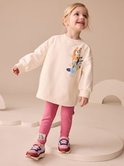 Ecru White Bluey Long Sleeve Top and Leggings Set (3mths-7yrs) - Image 10 of 17