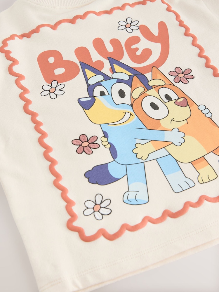 Bež/bela - Komplet Bluey majica z dolgimi rokavi in pajkice (3mes-7let) - Slika 17 iz 17 Bež/bela - Komplet Bluey majica z dolgimi rokavi in pajkice (3mes-7let) - Slika 17 iz 17