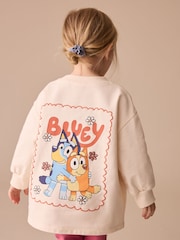 Ecru White Bluey Long Sleeve Top and Leggings Set (3mths-7yrs) - Image 9 of 17