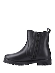 Hush Puppies Senior Liana School Black Boots - Image 2 of 5