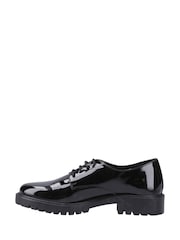 Hush Puppies Aubrey Lace-Up Patent School Black Shoes - Image 2 of 5