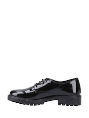 Hush Puppies Aubrey Lace-Up Patent School Black Shoes - Image 2 of 5