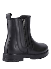 Hush Puppies Back To School Junior Liana Black Shoes - Image 3 of 5