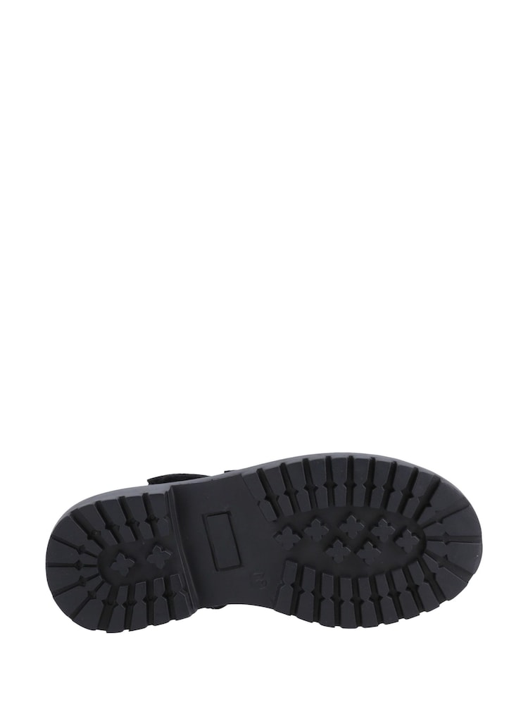 Hush Puppies Junior Astrid Bow Patent School Black Shoes - Image 5 of 5