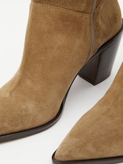 Hush Nude Elise Leather Over The Knee Boots - Image 4 of 4