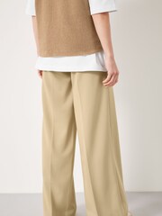 Hush Nude Samantha Wide Leg Trousers - Image 3 of 4