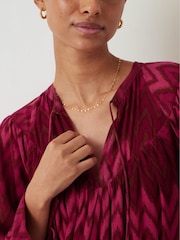 Hush Red Melodie Midi Dress - Image 4 of 5